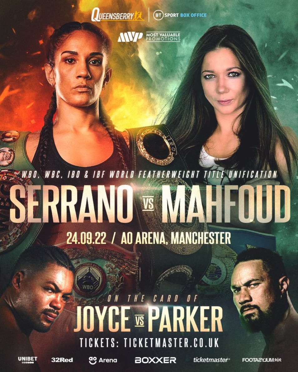 Serrano vs Mahfound - Joyce vs Parker