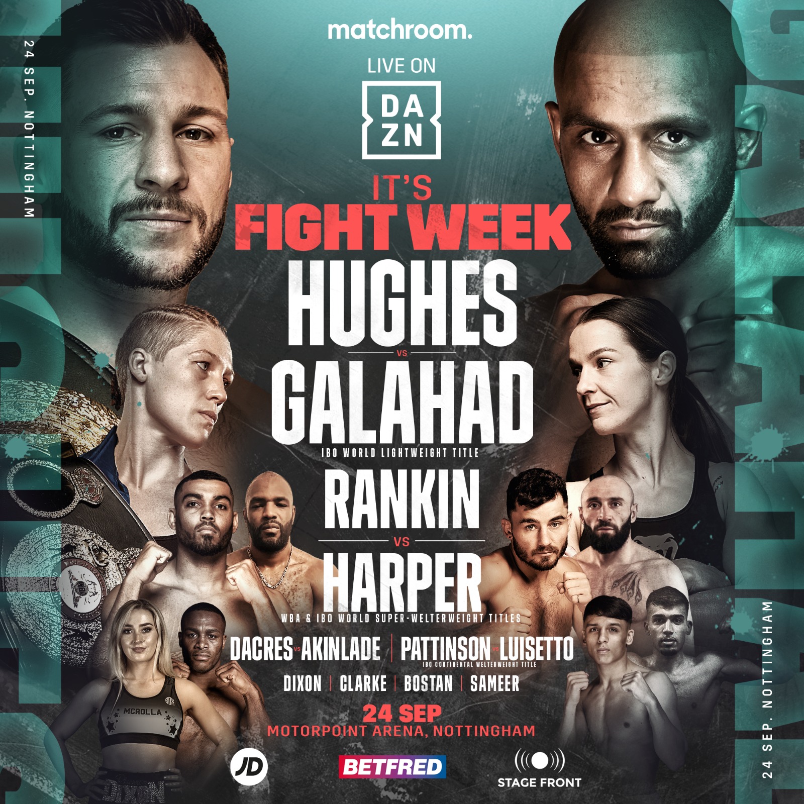 Hughes vs Galahad - Rankin vsHarper