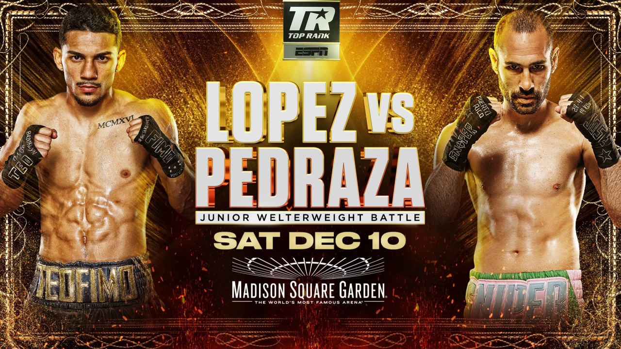 Teofimo Lopez vs Jose Pedraza