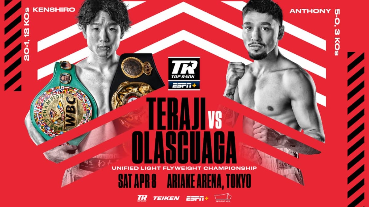 Kenshiro Teraji vs Anthony Olascuaga